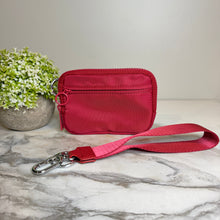 Load image into Gallery viewer, Rue - Nylon Wristlet Wallet - Burgundy
