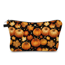 Load image into Gallery viewer, Pouch - Pumpkins &amp; Leaves
