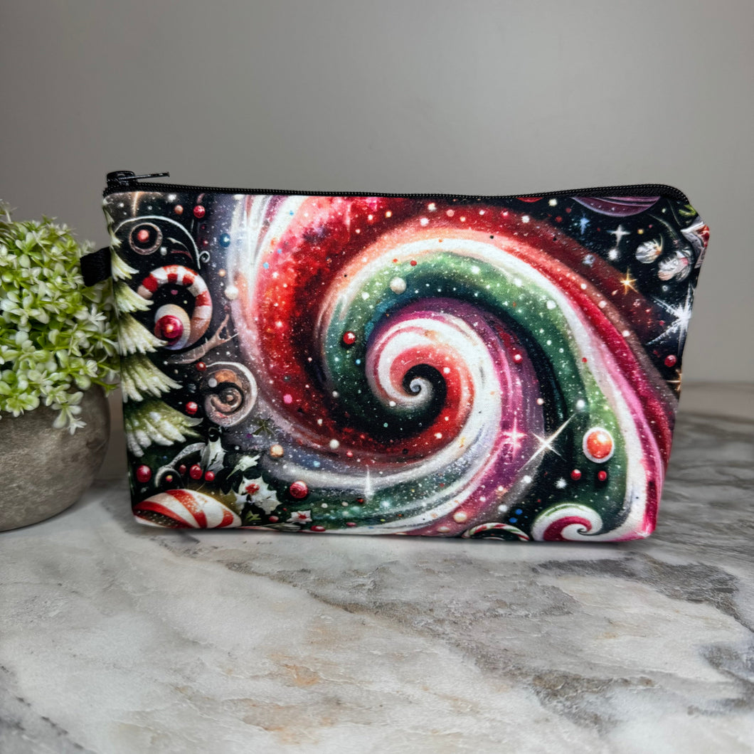Pouch - Christmas Holiday Swirl