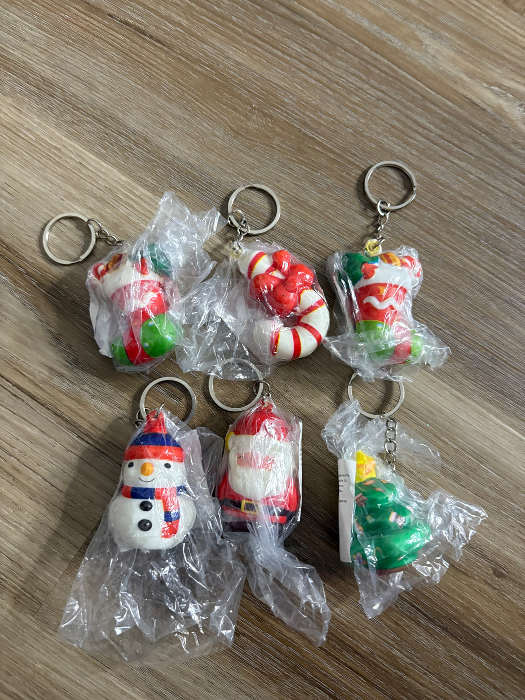 Xmas Squishy Keychain