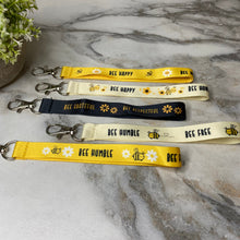 Load image into Gallery viewer, Wrist Lanyard with Keychain Clasp - Bee
