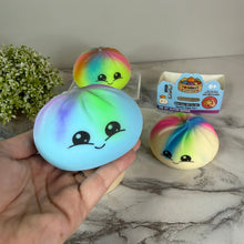 Load image into Gallery viewer, Squishy Toy - Viral Dumpling, Multi Color Spray Paint  + New Face
