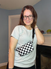 Load image into Gallery viewer, Tara - Double Pouch Nylon Crossbody
