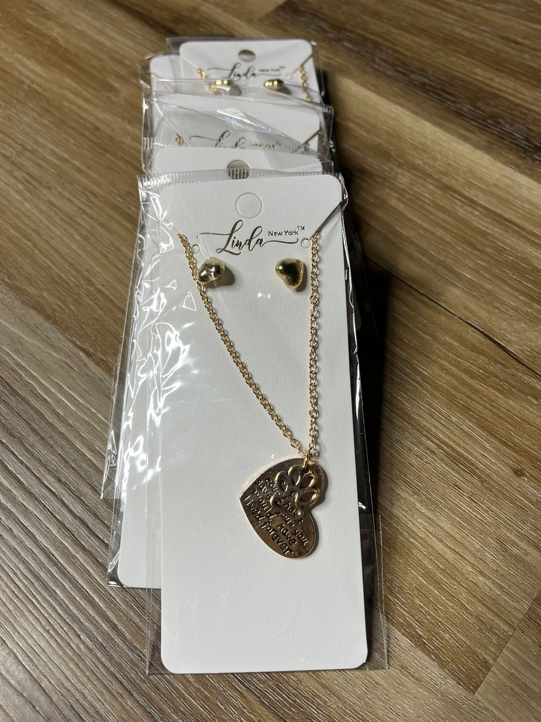Paw Necklace Set