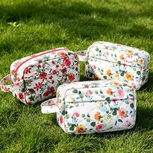 Load image into Gallery viewer, Rectangle Zip Pouch - Floral - PREORDER

