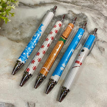 Load image into Gallery viewer, Pen - Clear Christmas Design Full Set #2
