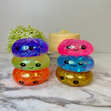 Load image into Gallery viewer, Squishy Toy - Viral Dumpling, Slow Rise Glitter - Green
