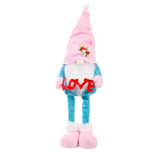 Load image into Gallery viewer, Telescopic Standing Gnome Decor - Hearts #1
