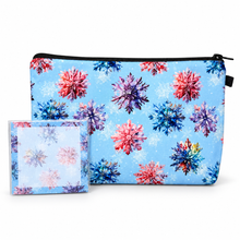 Load image into Gallery viewer, Bundled Set - Christmas Snowflake On Blue
