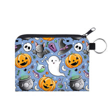 Load image into Gallery viewer, Mini Pouch - Halloween - Blue Friends
