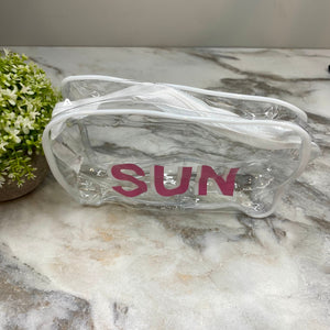 Clear Pouch - Sun