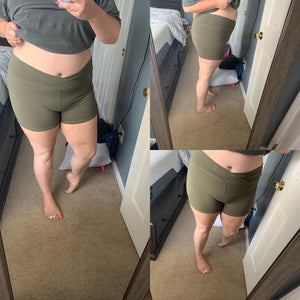 Alison Yoga Shorts with Side Pocket(8015)