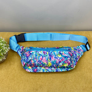 Fanny Pack Waist Bag - Blue Mermaid