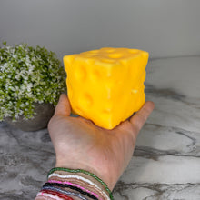 Load image into Gallery viewer, Stress Squishy Toy - Cheese Cube, Large - PREORDER
