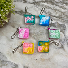 Load image into Gallery viewer, Bubble Pop Keychain - Shapes
