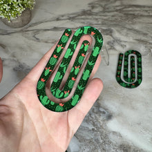 Load image into Gallery viewer, Jumbo Paperclip - Cactus
