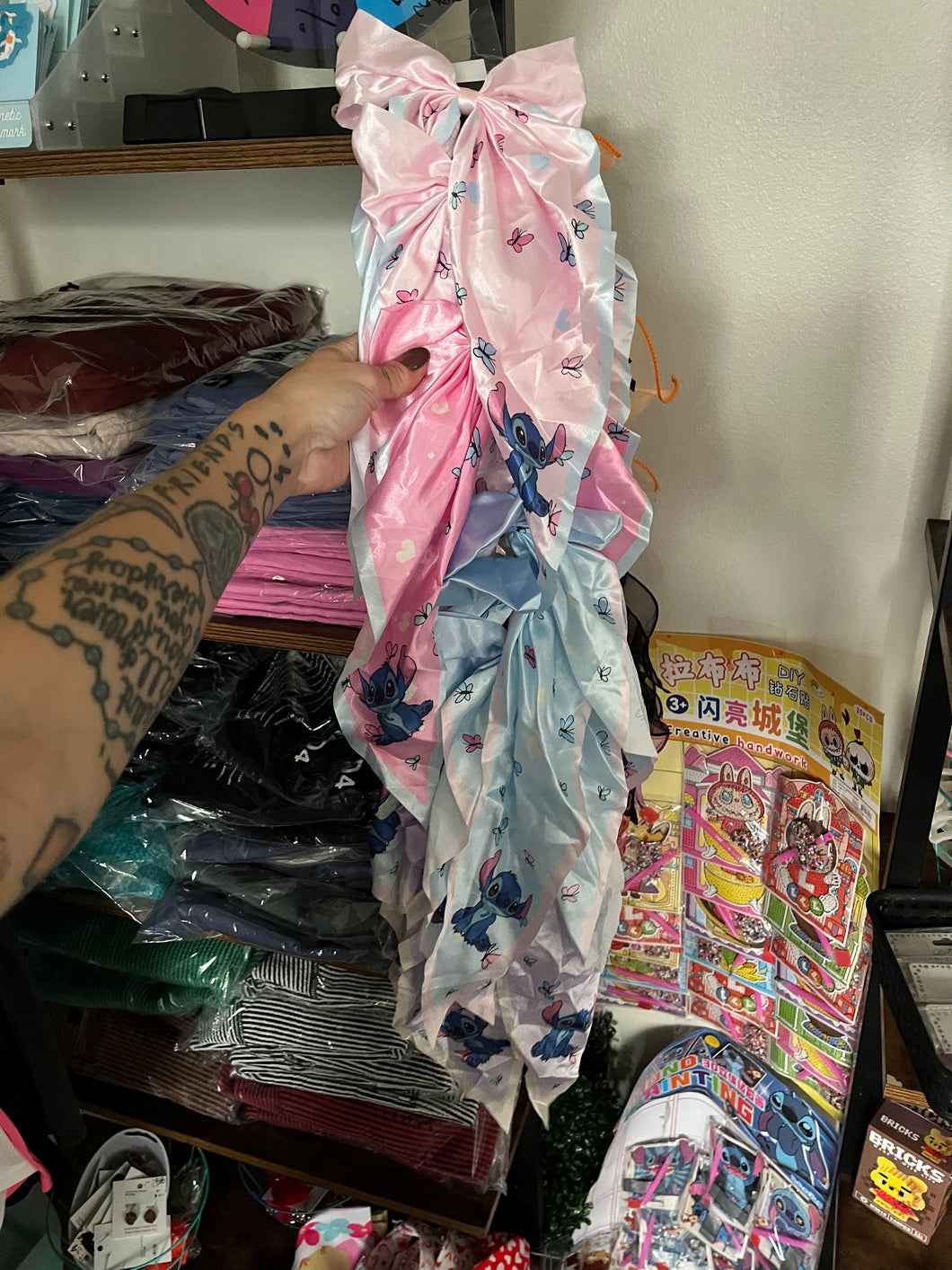 Blue Alien Bows