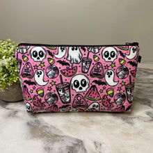 Load image into Gallery viewer, Pouch - Halloween Fall, Watermelon Ghosts
