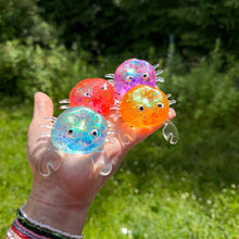 Load image into Gallery viewer, Squishy Toy - Glitter Crab
