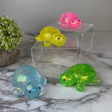 Load image into Gallery viewer, Squishy Toy - Glitter Turtle
