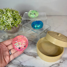 Load image into Gallery viewer, Squishy Toy - Mini Dumpling, Slow Rise Glitter - 3 PACK!
