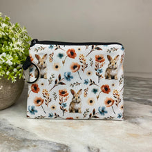 Load image into Gallery viewer, Mini Pouch - Floral Bunnies Bunny
