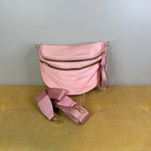 Load image into Gallery viewer, The Roni Nylon Crossbody - Solid Light Pink

