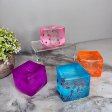 Load image into Gallery viewer, Squishy Toy - Christmas Sprinkle Cube
