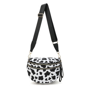 Roni - Nylon Crossbody - Cow