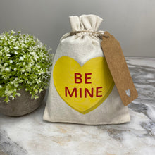 Load image into Gallery viewer, Mini Drawstring - Conversation Hearts
