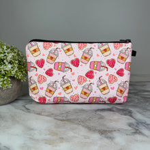 Load image into Gallery viewer, Pouch - Coffee, Frappe Heart
