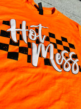 Load image into Gallery viewer, Hot Mess Checkered (Safety Orange)
