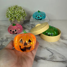 Load image into Gallery viewer, Squishy Toy - Halloween Pumpkin Dumplin’ - PREORDER
