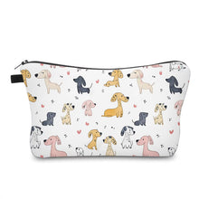 Load image into Gallery viewer, Pouch - Dog, Cartoon Dogs &amp; Hearts
