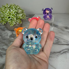 Load image into Gallery viewer, Squishy Toy - Small Gummy Bear, Glitter
