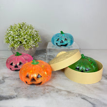 Load image into Gallery viewer, Squishy Toy - Halloween Pumpkin Dumplin’ - PREORDER
