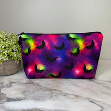 Load image into Gallery viewer, Pouch - Halloween Fall - Galaxy Bat
