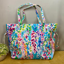 Load image into Gallery viewer, Carry All Tote - Watercolor Floral
