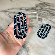Load image into Gallery viewer, Jumbo Paperclip - Paw &amp; Bone - PREORDER
