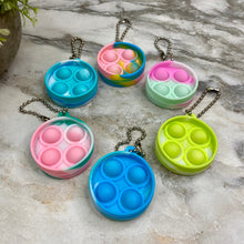Load image into Gallery viewer, Bubble Pop Keychain - Shapes
