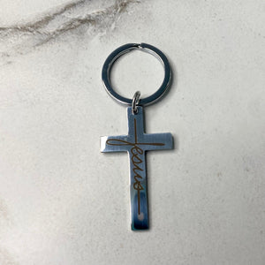 Keychain - Religious - Jesus Cross
