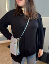 Load image into Gallery viewer, Ivy Crossbody Wallet + Purse - Grey
