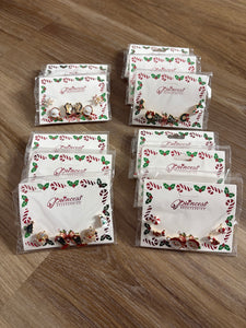 3pk Xmas Studs