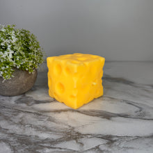 Load image into Gallery viewer, Stress Squishy Toy - Cheese Cube, Large - PREORDER
