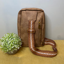 Load image into Gallery viewer, Alyssa - Faux Leather Sling Bag
