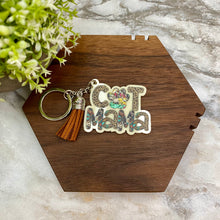 Load image into Gallery viewer, Keychain - Acrylic - Cat Mama
