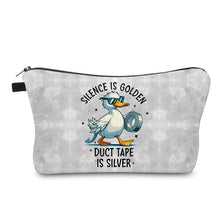 Load image into Gallery viewer, Pouch - Humor, Silence Duct Tape
