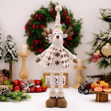 Load image into Gallery viewer, Telescopic Standing Christmas Decor - Tan &amp; Grey
