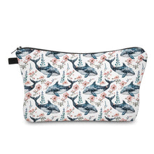 Load image into Gallery viewer, Pouch - Floral Whale
