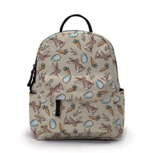 Load image into Gallery viewer, Mini Backpack - Easter - Bunnies, Eggs, &amp; Carrots
